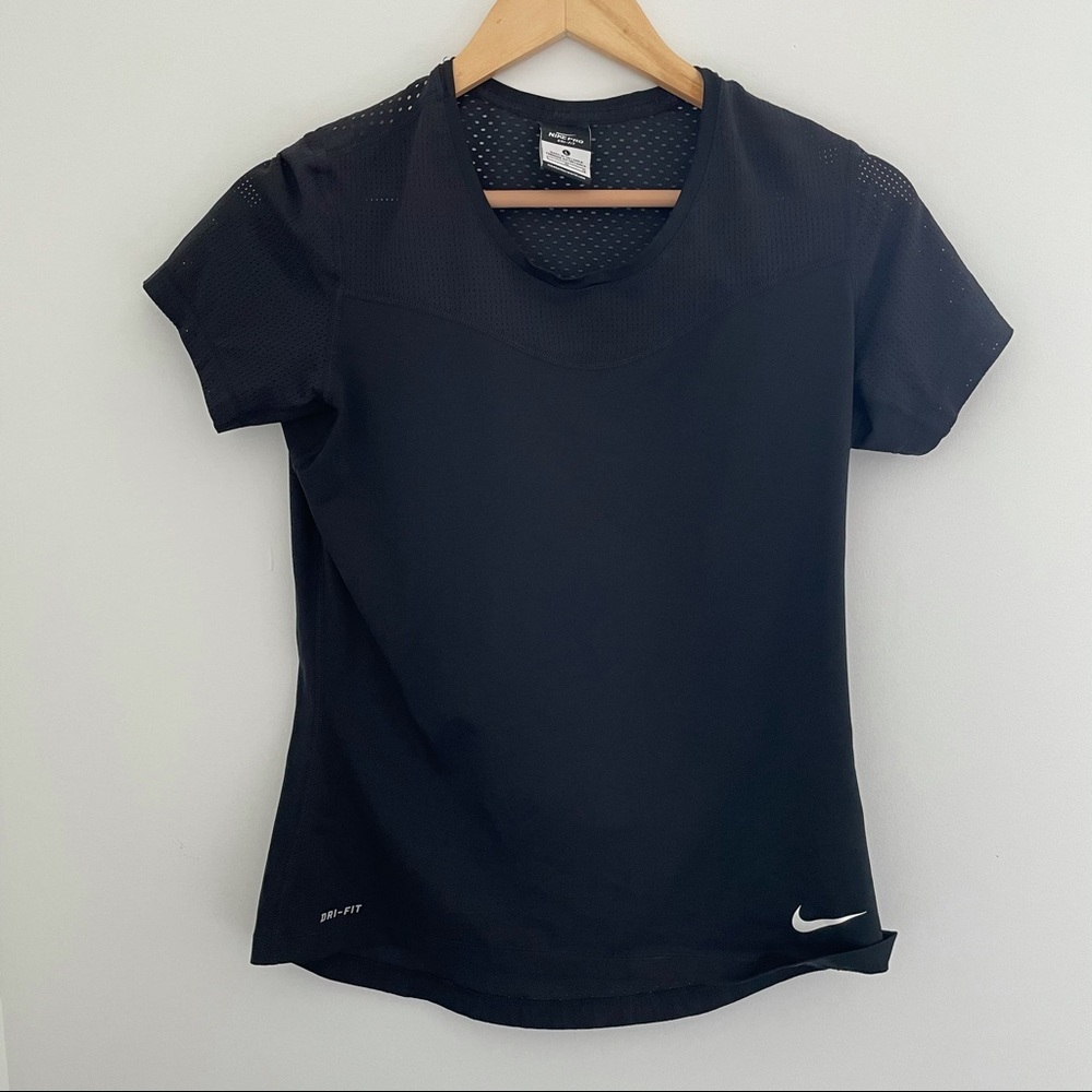 Nike black workout top